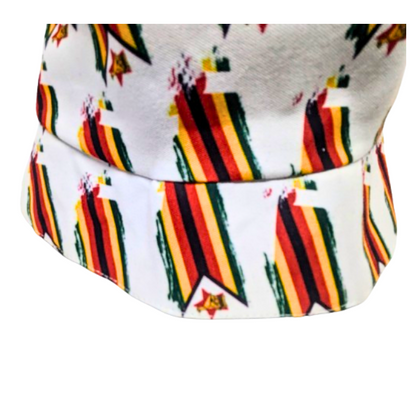 Zimbabwe Flags Bucket Hats by Tribe Afrique - Tribe Afrique