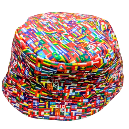 World flag African Bucket Hats by Tribe Afrique - Tribe Afrique