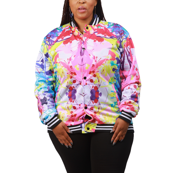 Mim African Bomber Jacket by Tribe Afrique - Tribe Afrique