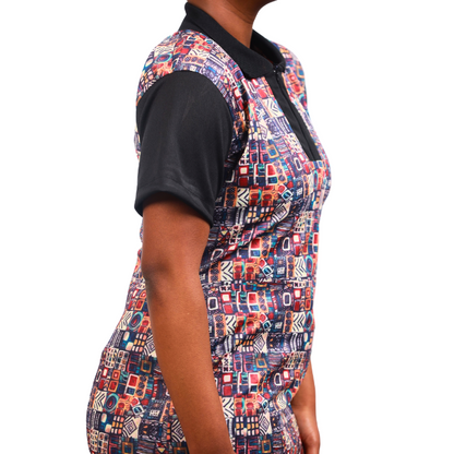 Mondlane African Golfer Dress by Tribe Afrique - Tribe Afrique