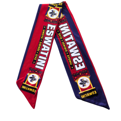 Proudly Eswatini Double-sided Fleece Scarf by Tribe Afrique