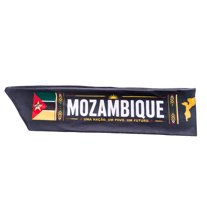 Proudly Mozambican Supporters Double-sided Fleece Scarf by Tribe Afrique