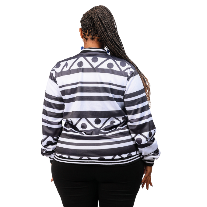 Xhosa Recreated African Bomber Jacket by Tribe Afrique - Tribe Afrique