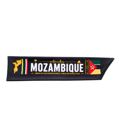 Proudly Mozambican Supporters Double-sided Fleece Scarf by Tribe Afrique