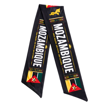 Proudly Mozambican Supporters Double-sided Fleece Scarf by Tribe Afrique