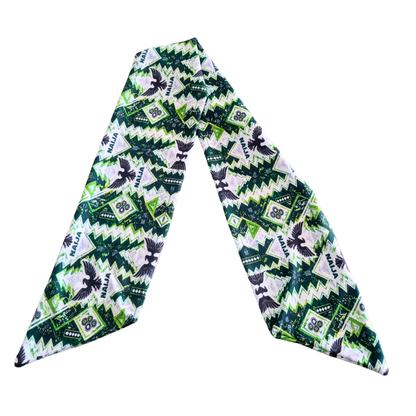 Proudly Nigerian Naija Super Eagles Double-sided Fleece Scarf by Tribe Afrique