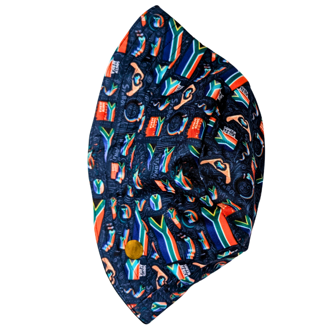 Navy South African Flag of Flags Bucket Hat - Tribe Afrique