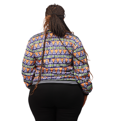 Nkonta African Bomber Jacket by Tribe Afrique - Tribe Afrique