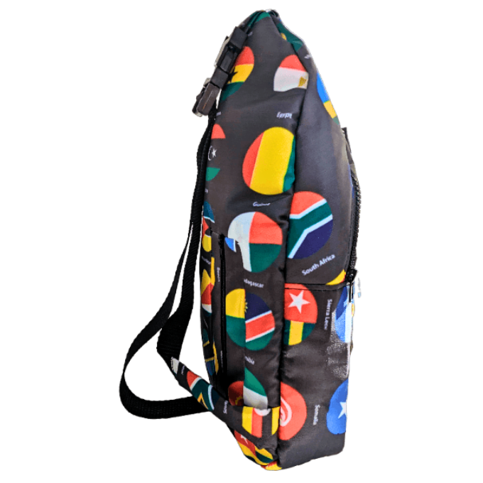 All Flags African Sling Bag by Tribe Afrique - Tribe Afrique