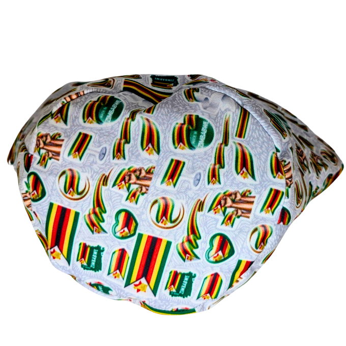 White Zimbabwe Zim Flag of Flags Bucket Hat - Tribe Afrique