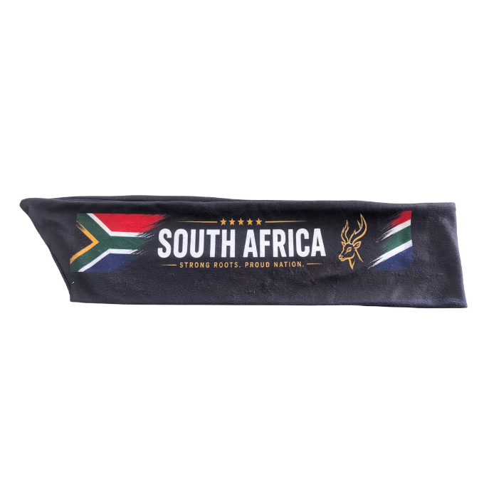 Proudly South African Springbok-inspired Double-sided Fleece Scarf by Tribe Afrique