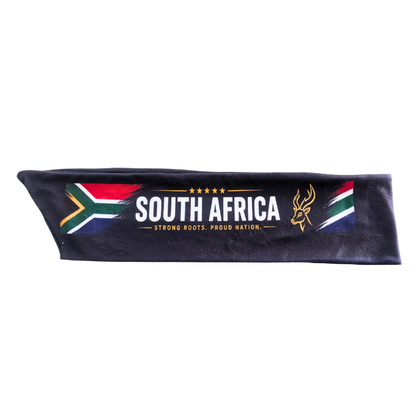 Proudly South African Springbok-inspired Double-sided Fleece Scarf by Tribe Afrique