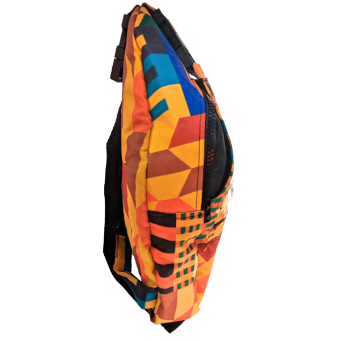 Kente African Sling Bag by Tribe Afrique - Tribe Afrique