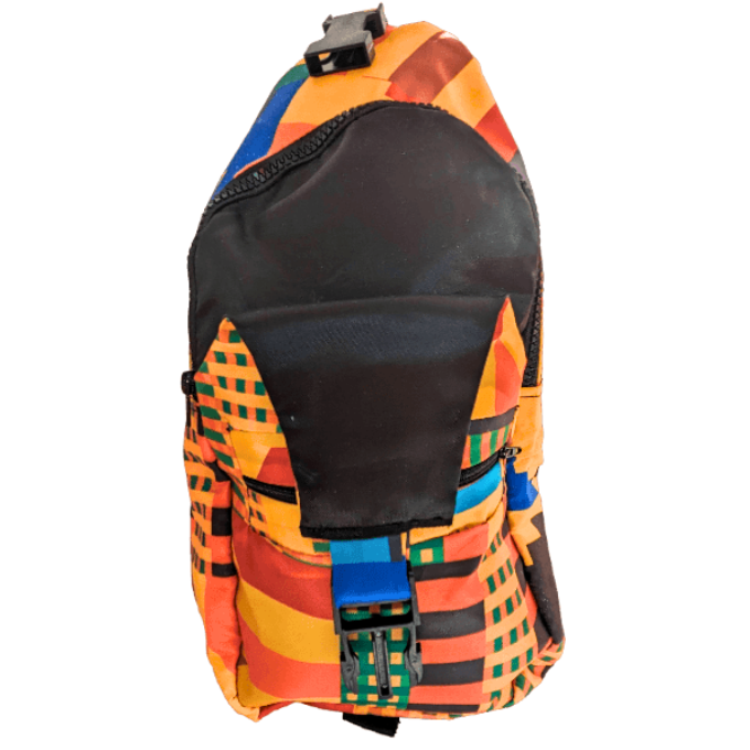 Kente African Sling Bag by Tribe Afrique - Tribe Afrique