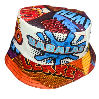 Proudly SA Catch phrases comic African Bucket Hats by Tribe Afrique - Tribe Afrique