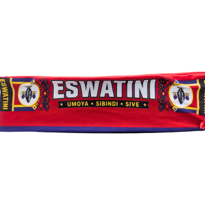 Proudly Eswatini Double-sided Fleece Scarf by Tribe Afrique