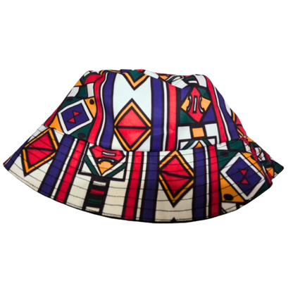 Full Original Ndebele Bucket hat by Tribe Afrique - Tribe Afrique