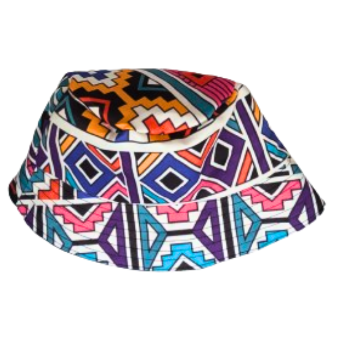 New Ndebele African Bucket hat by Tribe Afrique - Tribe Afrique