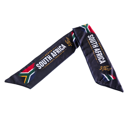 Proudly South African Springbok-inspired Double-sided Fleece Scarf by Tribe Afrique