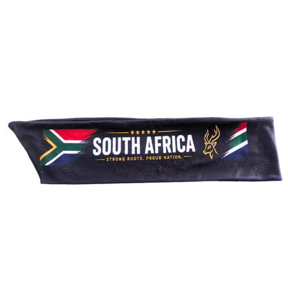Proudly South African Springbok-inspired Double-sided Fleece Scarf by Tribe Afrique
