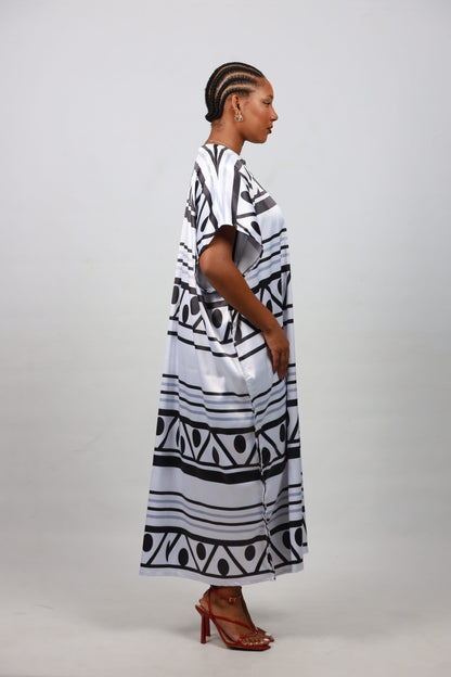 Xhosa Recreated African Bubu Dress by Tribe Afrique (Kaftan) - Tribe Afrique