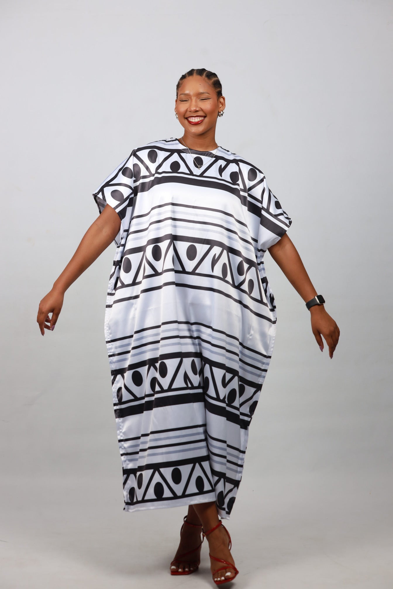 Xhosa Recreated African Bubu Dress by Tribe Afrique (Kaftan) - Tribe Afrique