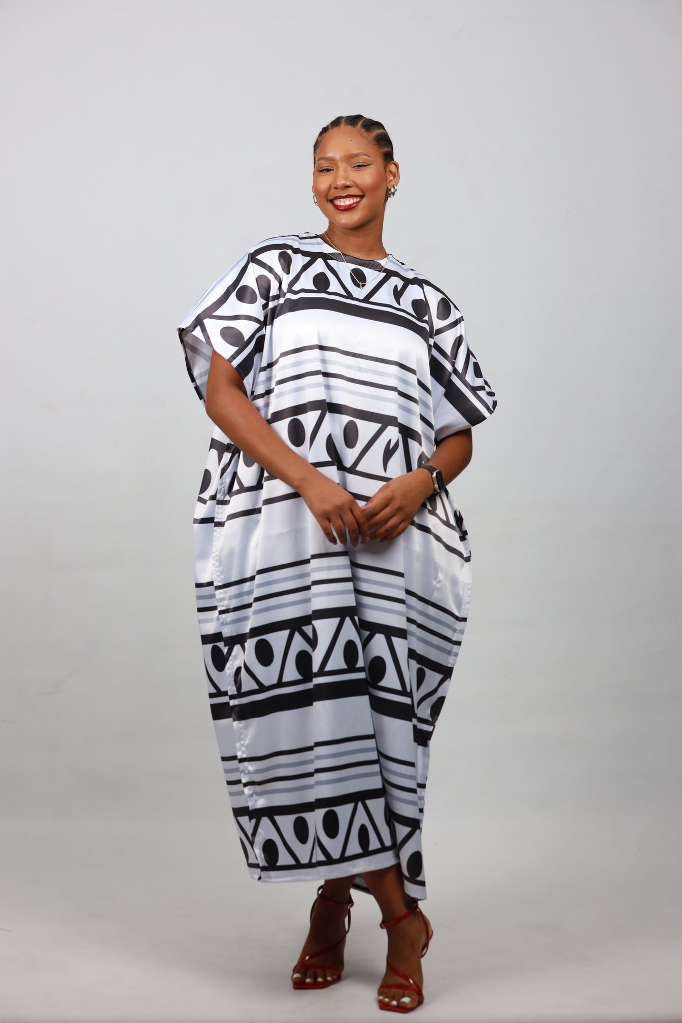 Xhosa Recreated African Bubu Dress by Tribe Afrique (Kaftan) - Tribe Afrique