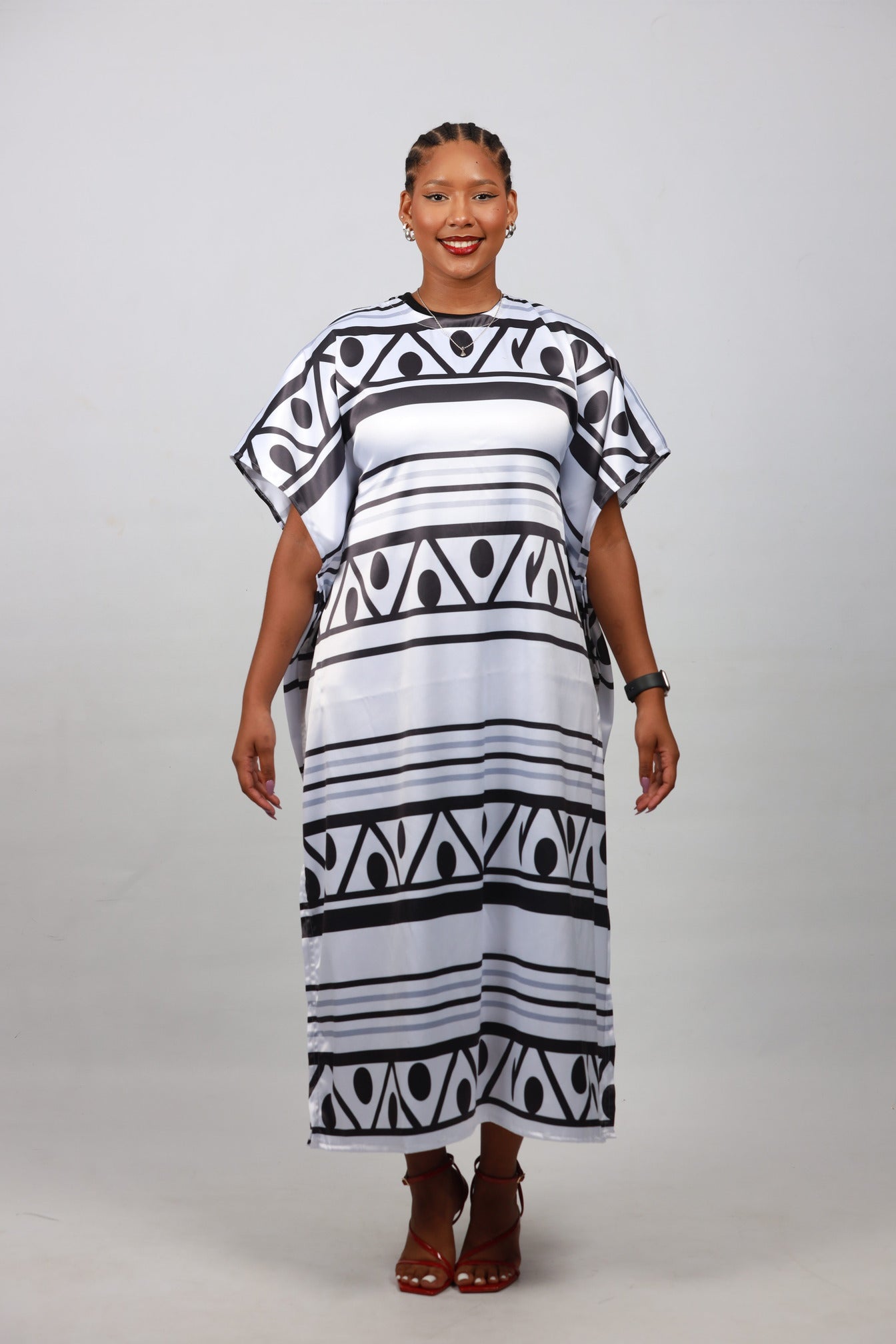 Xhosa Recreated African Bubu Dress by Tribe Afrique (Kaftan) - Tribe Afrique