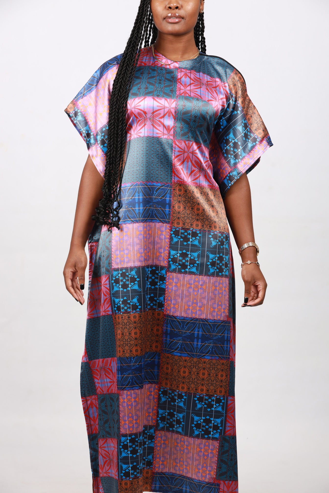 Sotho All Nation African Bubu Dress by Tribe Afrique (Kaftan) - Tribe Afrique
