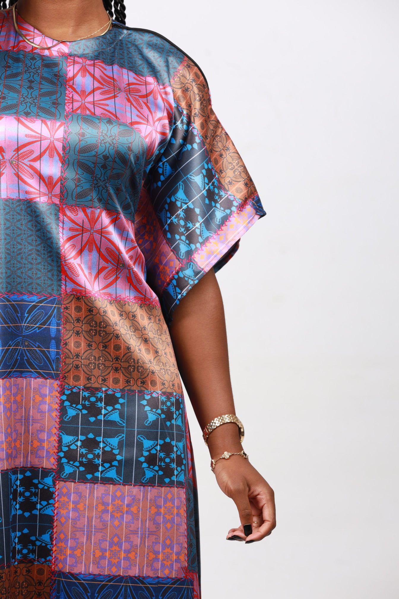 Sotho All Nation African Bubu Dress by Tribe Afrique (Kaftan) - Tribe Afrique