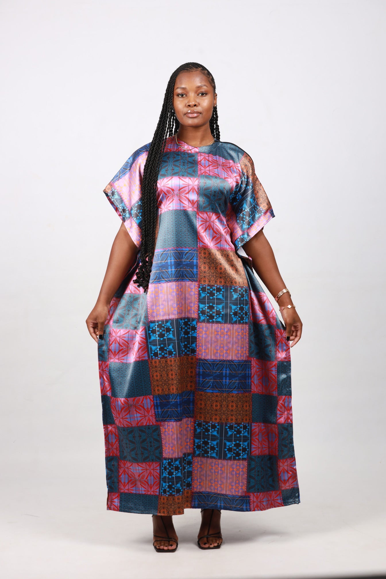 Sotho All Nation African Bubu Dress by Tribe Afrique (Kaftan) - Tribe Afrique