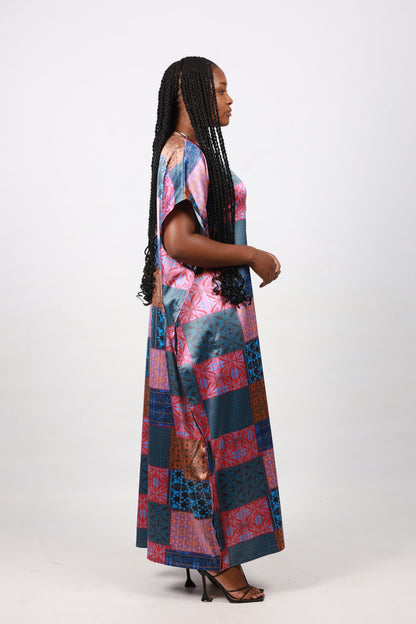 Sotho All Nation African Bubu Dress by Tribe Afrique (Kaftan) - Tribe Afrique