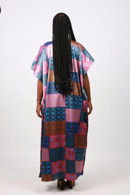 Sotho All Nation African Bubu Dress by Tribe Afrique (Kaftan) - Tribe Afrique