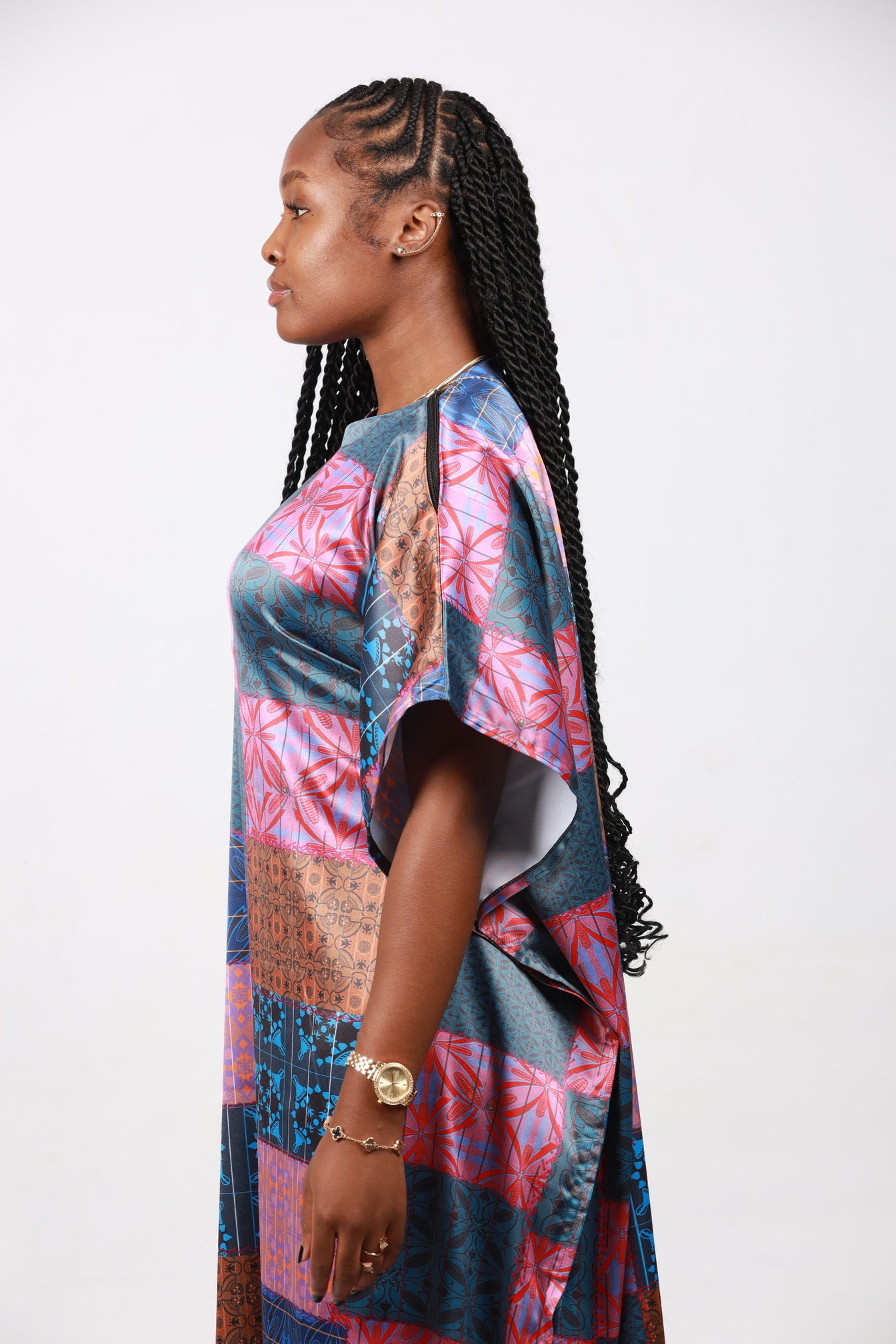 Sotho All Nation African Bubu Dress by Tribe Afrique (Kaftan) - Tribe Afrique