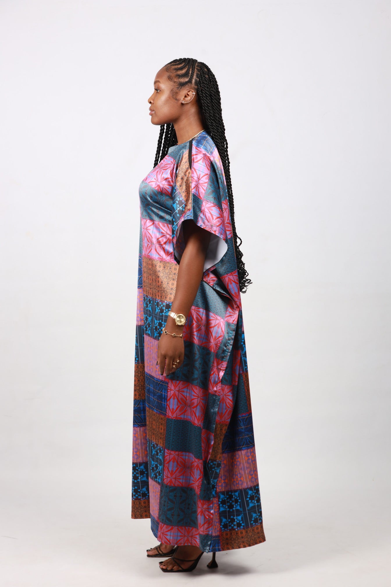 Sotho All Nation African Bubu Dress by Tribe Afrique (Kaftan) - Tribe Afrique