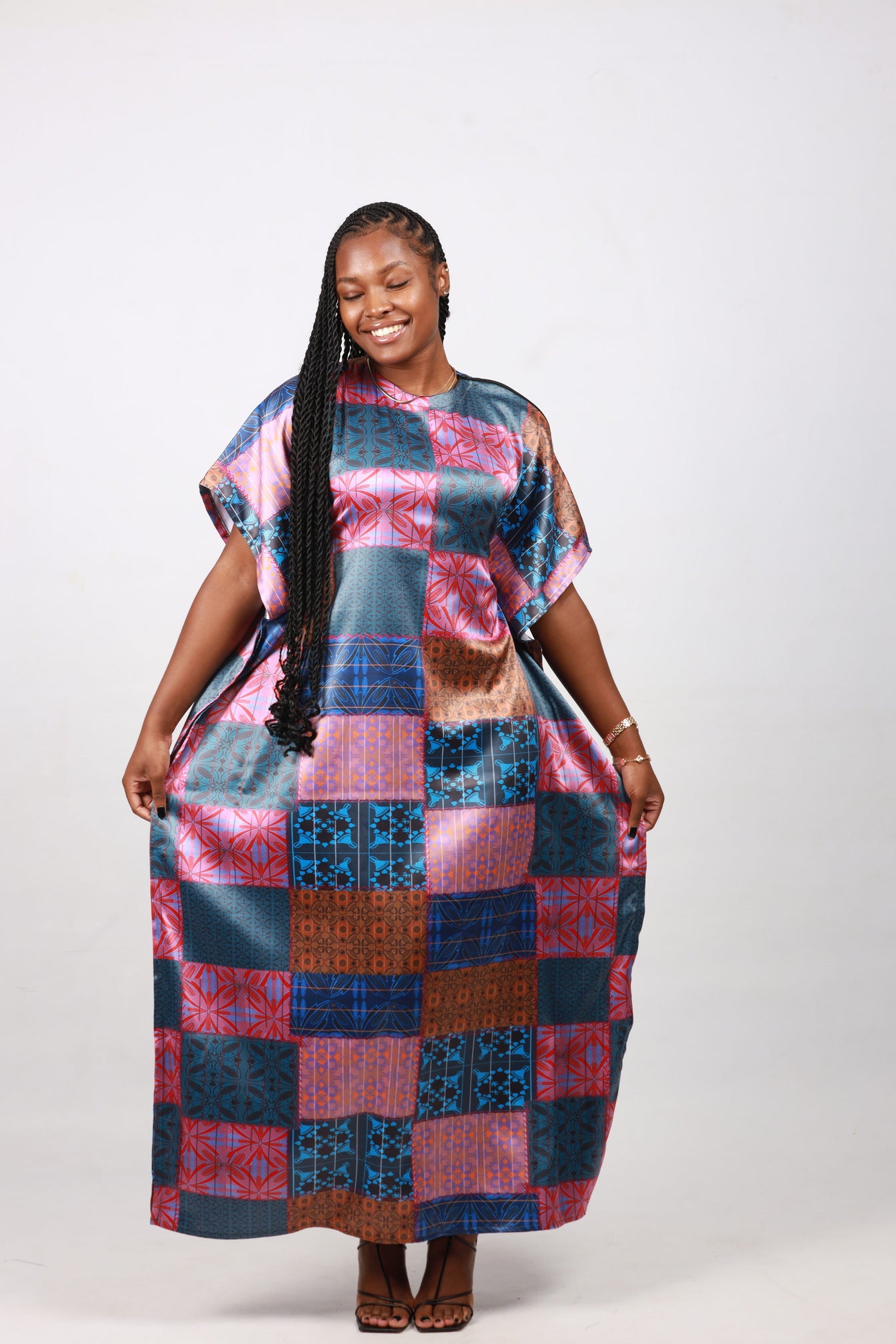 Sotho All Nation African Bubu Dress by Tribe Afrique (Kaftan) - Tribe Afrique