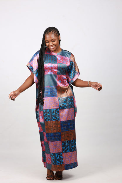 Sotho All Nation African Bubu Dress by Tribe Afrique (Kaftan) - Tribe Afrique