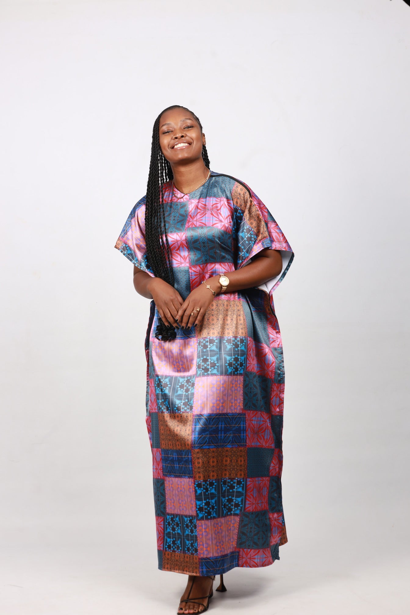 Sotho All Nation African Bubu Dress by Tribe Afrique (Kaftan) - Tribe Afrique
