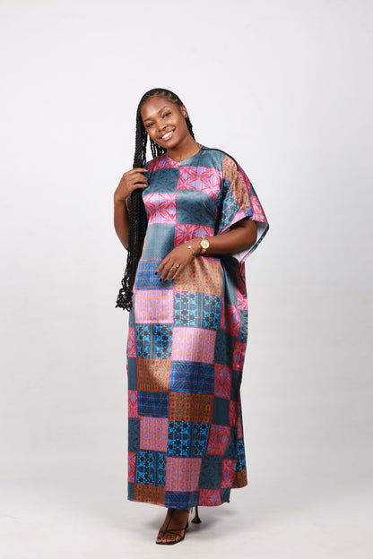 Sotho All Nation African Bubu Dress by Tribe Afrique (Kaftan) - Tribe Afrique