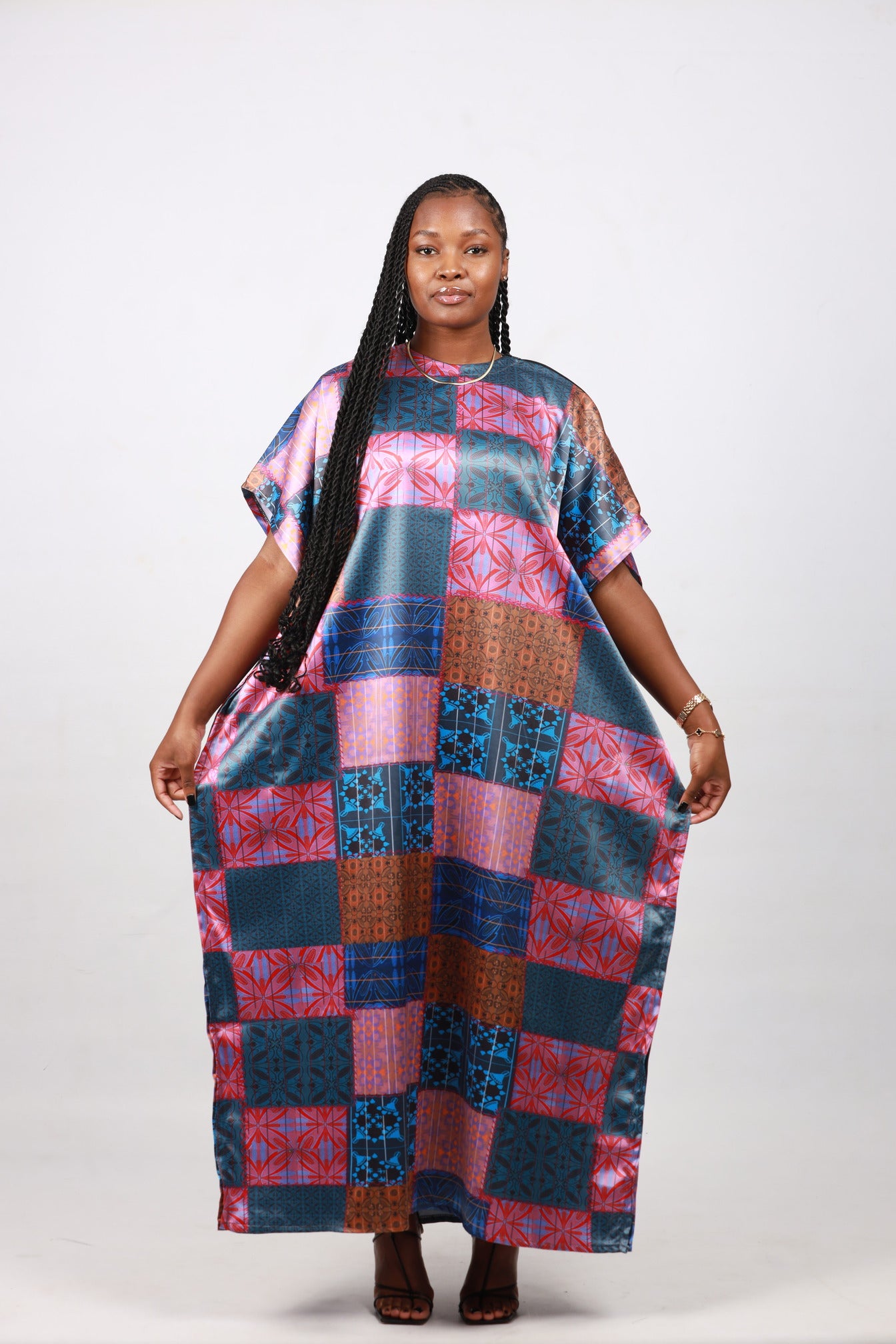 Sotho All Nation African Bubu Dress by Tribe Afrique (Kaftan) - Tribe Afrique
