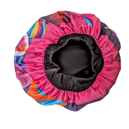 Nellie African Affirmations Satin Bonnet by Tribe Afrique - Tribe Afrique