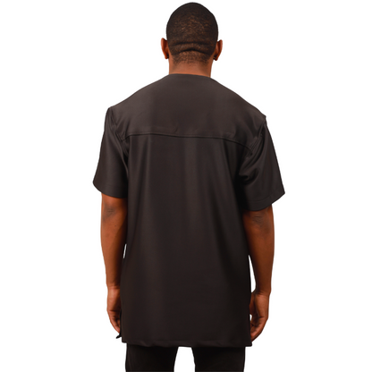 Orange Ndebele Mens Formal African Shirt by Tribe Afrique