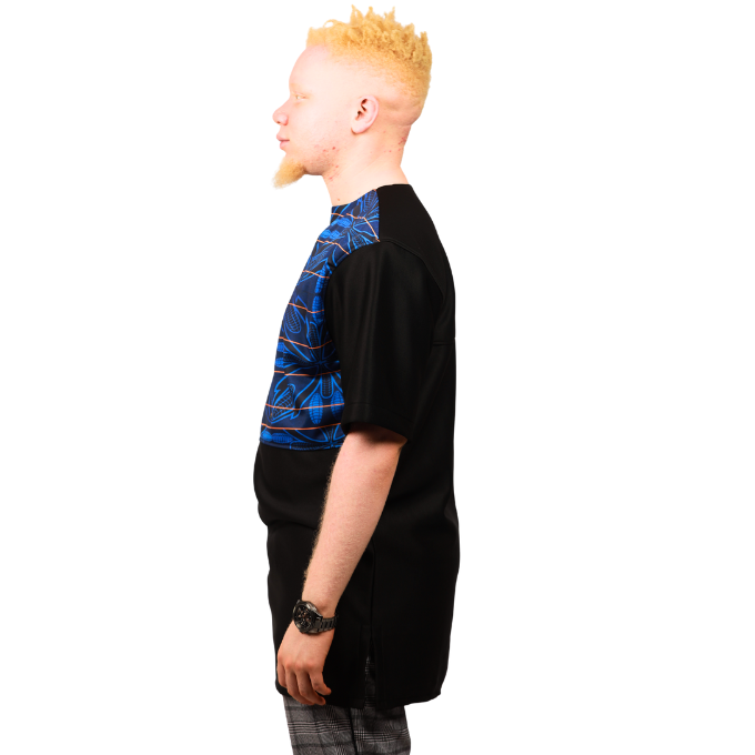 Sotho Blue Mens Formal African Shirt by Tribe Afrique