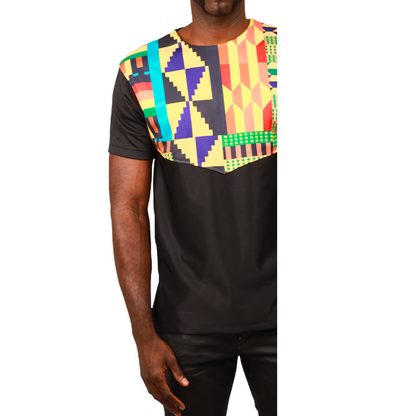 Kente Mens Formal African Shirt by Tribe Afrique