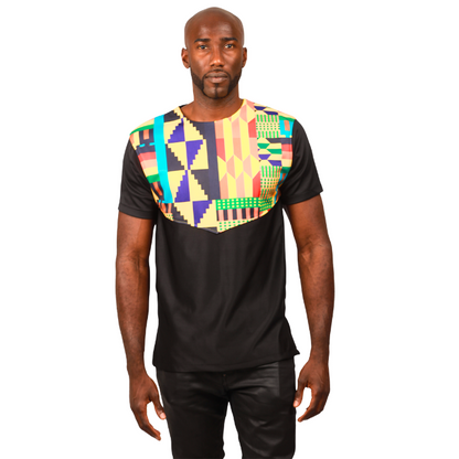 Kente Mens Formal African Shirt by Tribe Afrique