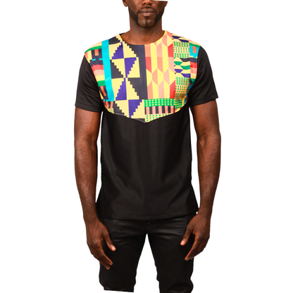 Kente Mens Formal African Shirt by Tribe Afrique