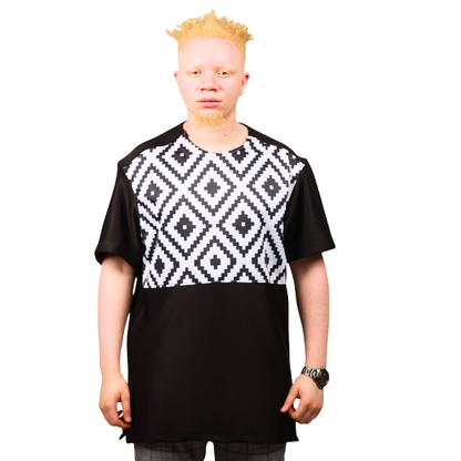 Xhosa Puzzle Mens Formal African Shirt by Tribe Afrique