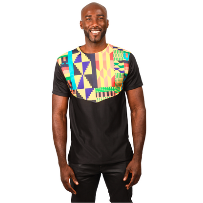 Kente Mens Formal African Shirt by Tribe Afrique