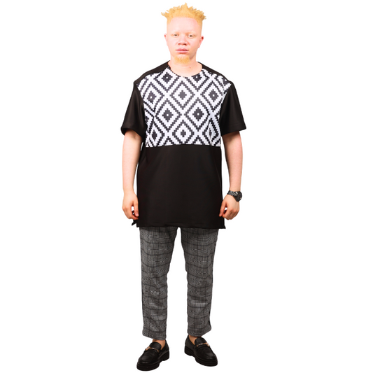 Xhosa Puzzle Mens Formal African Shirt by Tribe Afrique