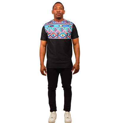 New Ndebele Mens Formal African Shirt by Tribe Afrique